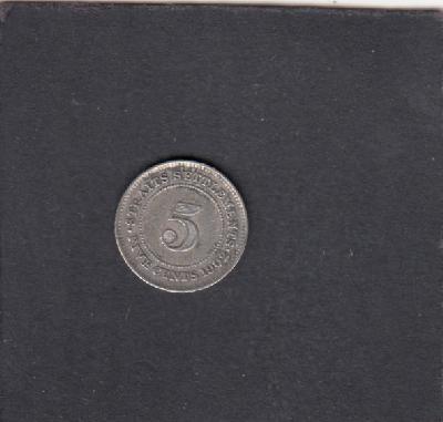 Beschrijving: 5 Cent EDWARD VII
